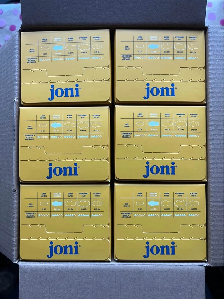 Joni menstrual pads, case of 12 boxes - photo 3