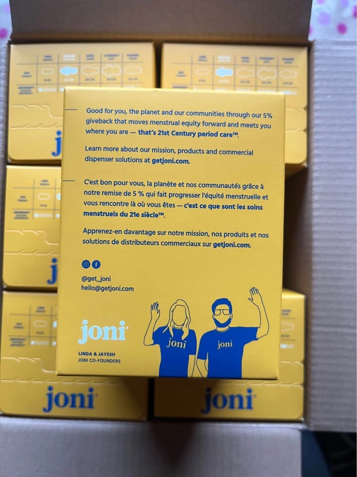 Joni menstrual pads, case of 12 boxes - photo 5