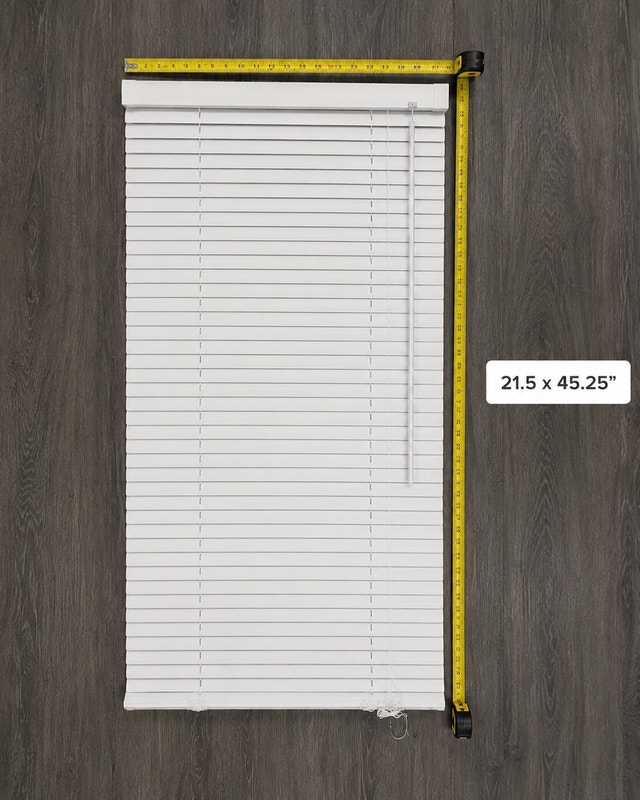 3x White Venetian Blinds with complete Hardware - photo 2