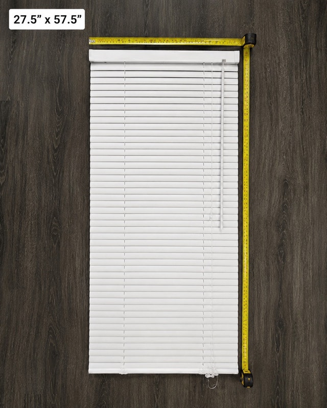 3x White Venetian Blinds with complete Hardware - photo 4