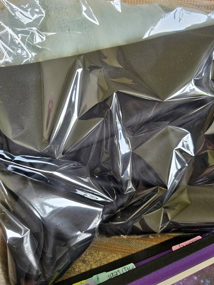 Black polyester
