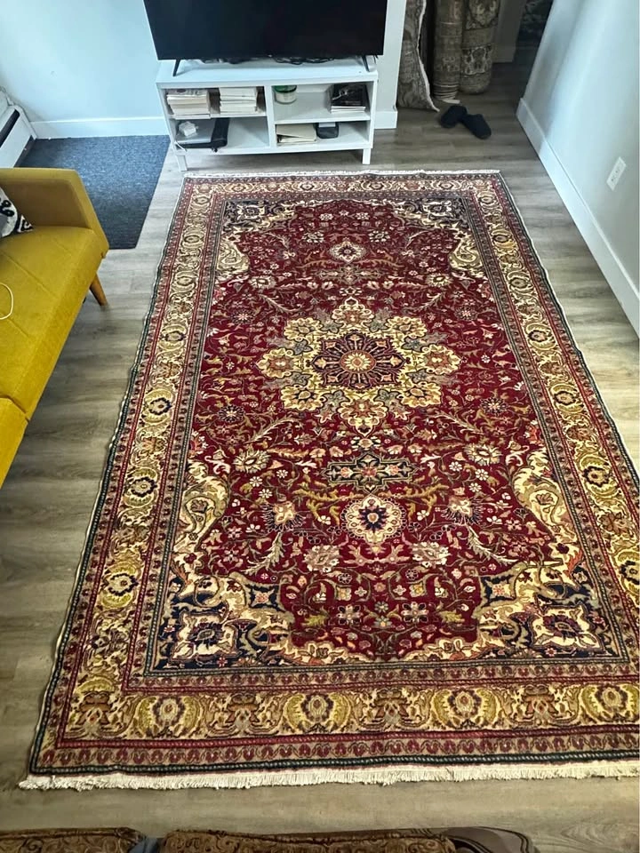 Hand made area rug