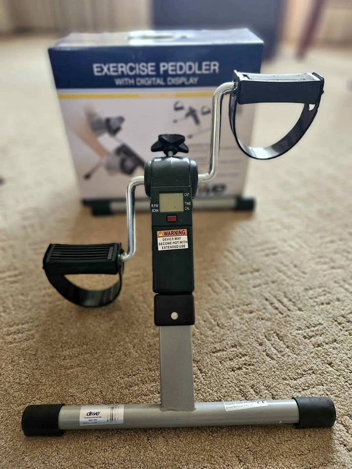 Exercise Peddler with Electronic Display