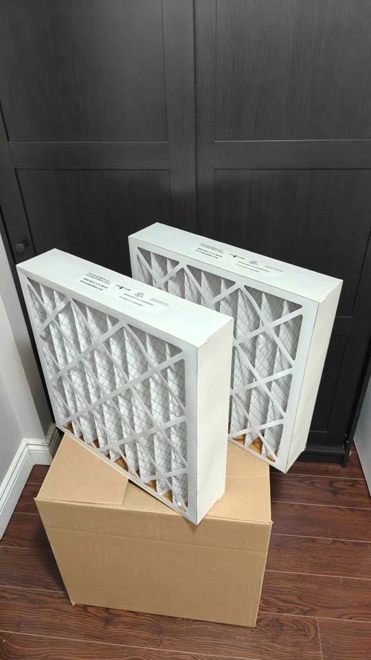 Two 20x20x5 Furnace Filters - photo 2