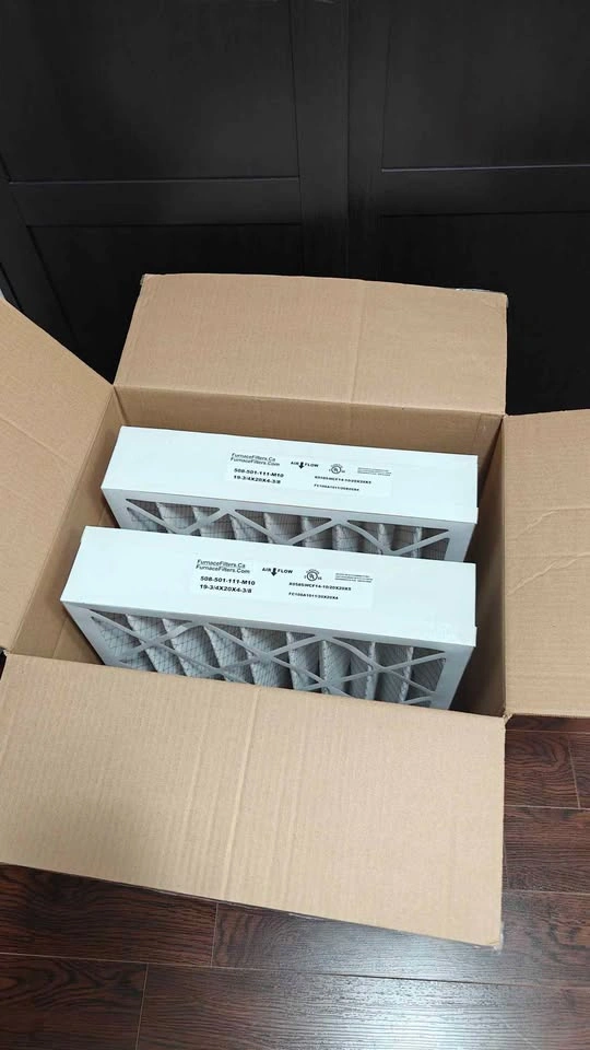 Two 20x20x5 Furnace Filters - photo 4