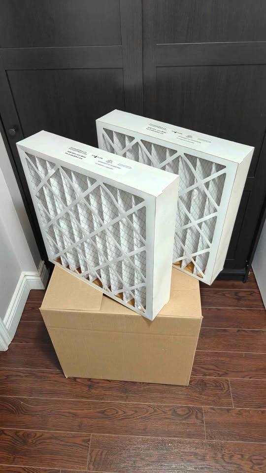 Two 20x20x5 Furnace Filters - photo 5