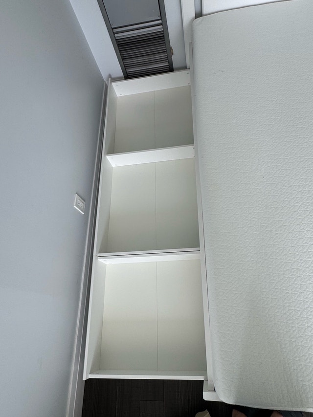 IKEA Bed Frame, Mattress, Side Tables & Lamps - photo 5