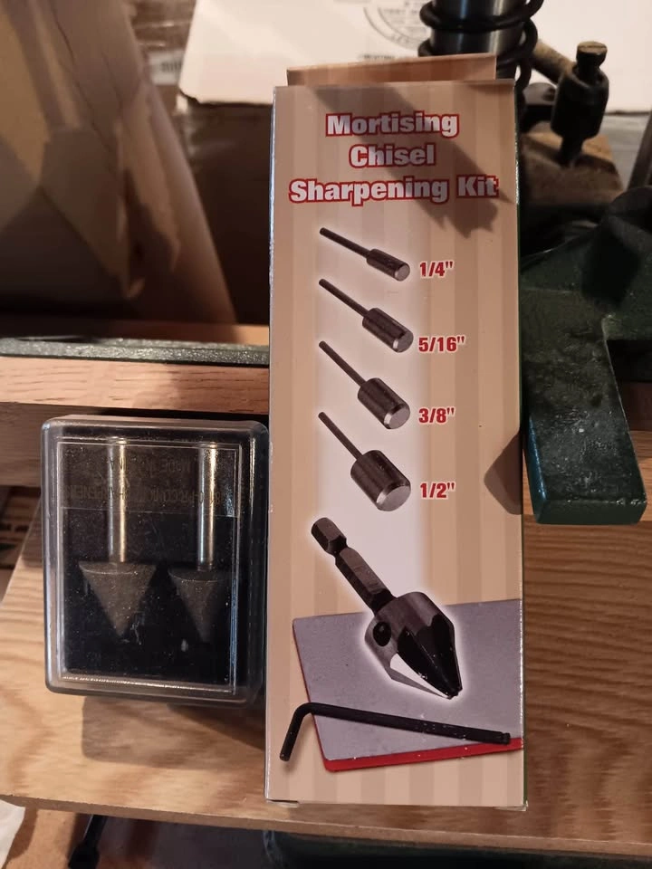 Craftex Hollow Chisel Mortiser + Full Chisel Set + Sharpening - photo 5