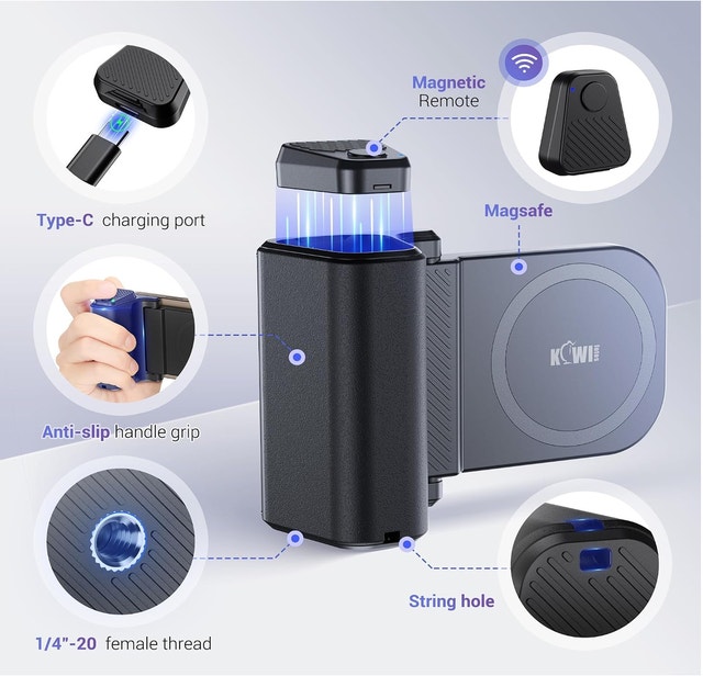 Magsafe Camera Grip for Iphone and Android - photo 5