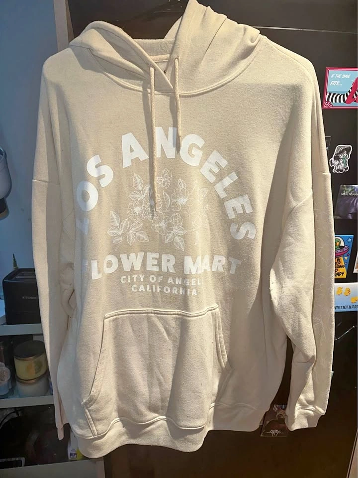 Cream hoodie