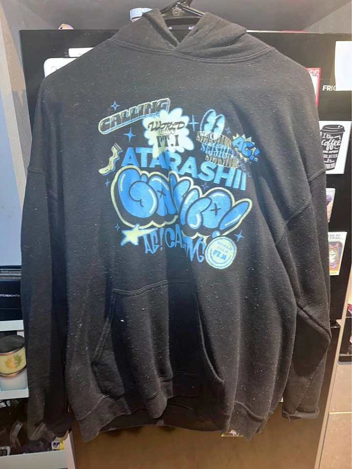 Black Atarashii Gakko! hoodie