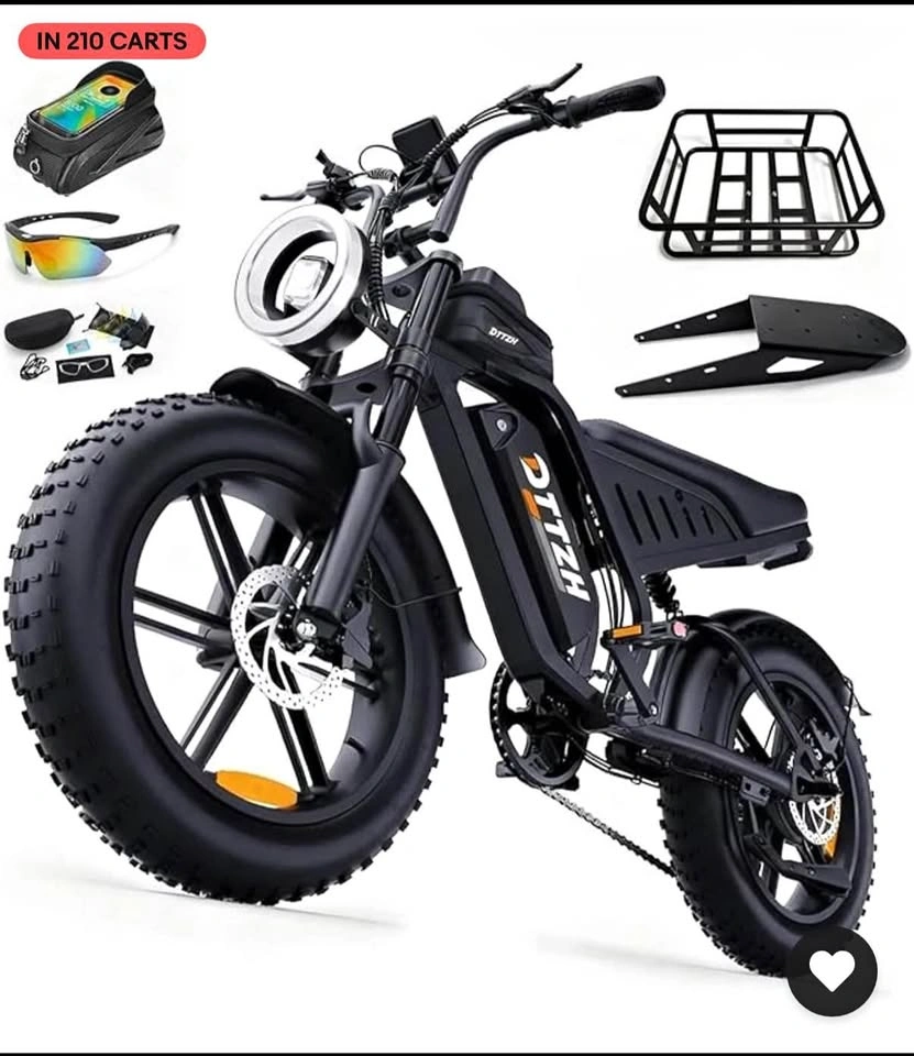 Fat tire E-bike modded