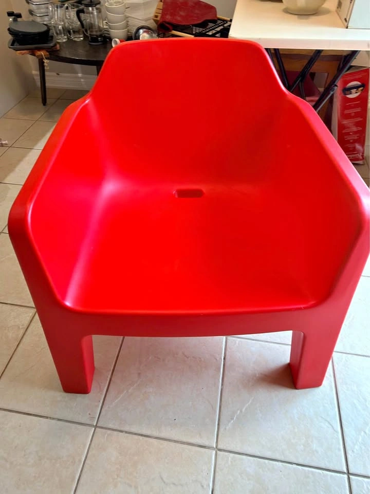 Pedrali Plus 360 Red Chair