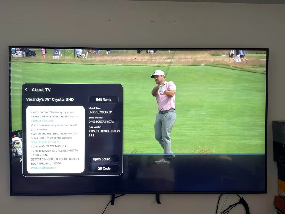 Samsung 75” 4K Smart TV – $699 OBO - photo 3