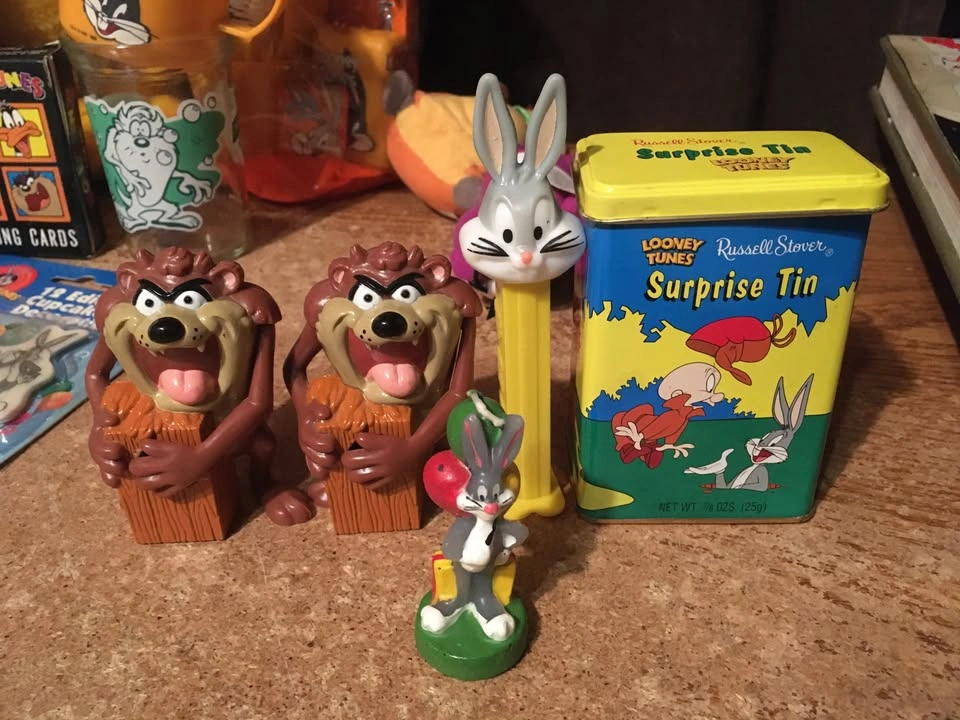LOONEY TUNES LOT TWEETY BIRD PLUSH PINS SPACE JAM MONSTARS - photo 2