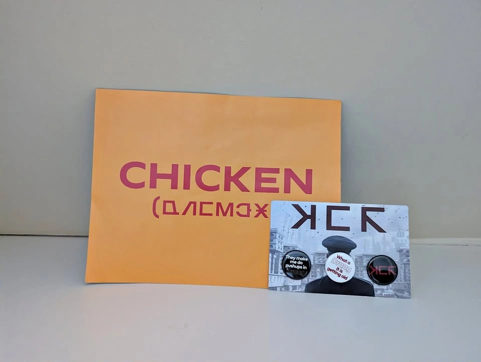 MCR Toronto Concert Sign & Buttons