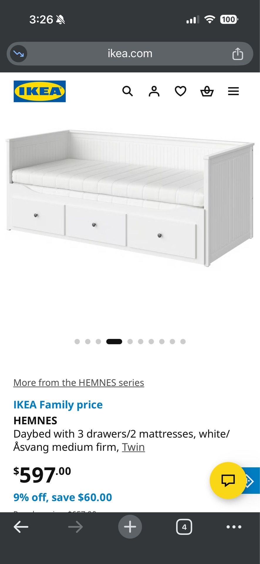 IKEA day bed - photo 2