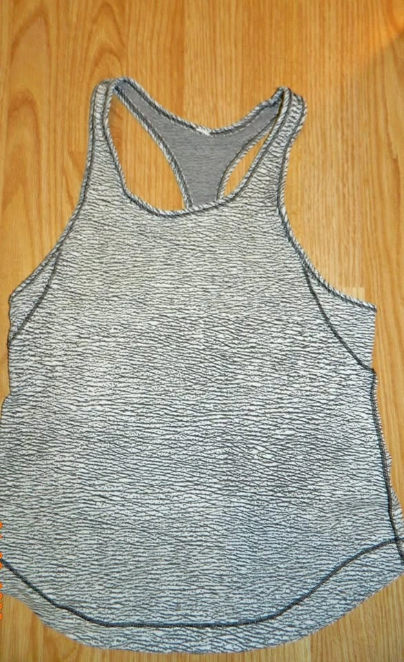 LULULEMON LONG DISTANCE TANK Size 4 EUC