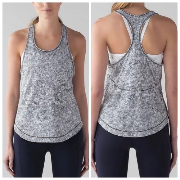 LULULEMON LONG DISTANCE TANK Size 4 EUC - photo 3