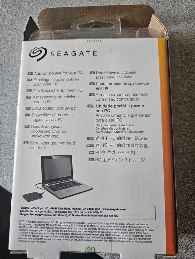 Seagate Expansion 1TB Portable Drive