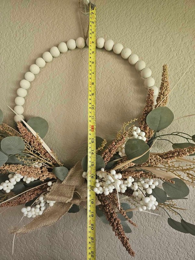 Beaded Decorative Wreath - photo 2