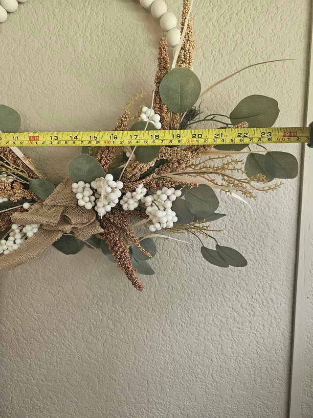 Beaded Decorative Wreath - photo 3