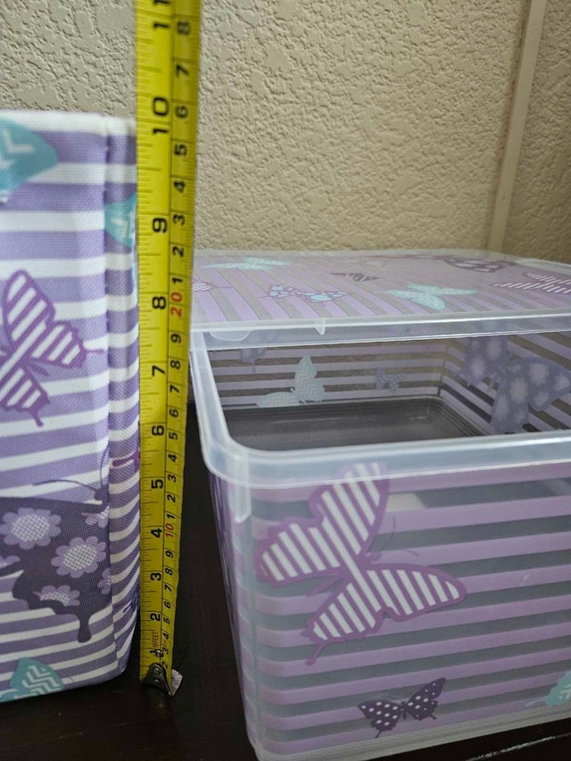 Decorative Butterfly Storage Baskets - photo 2