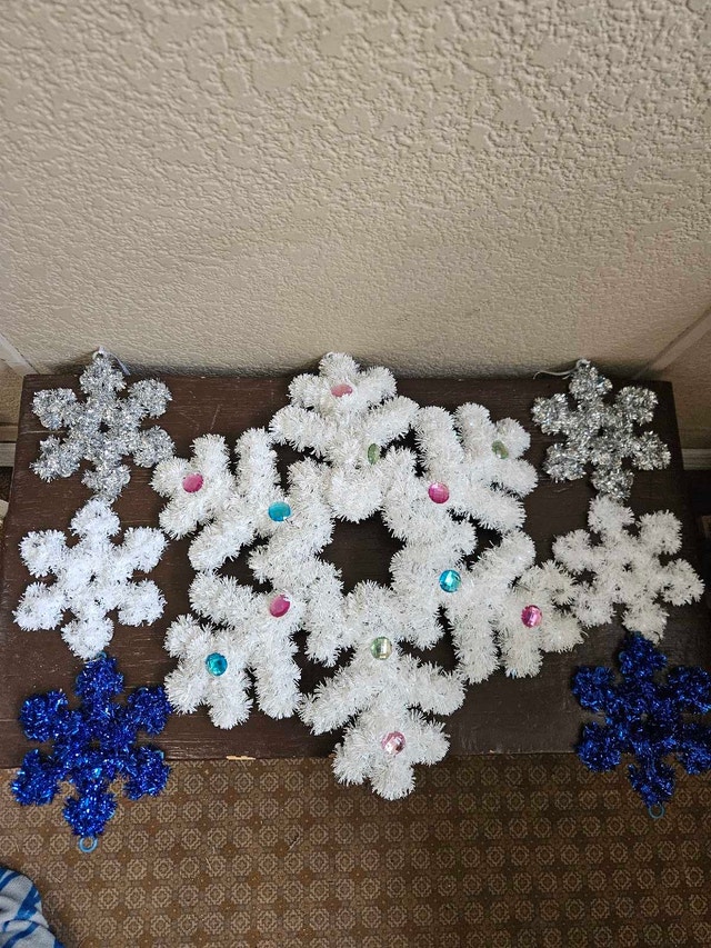 Christmas Snowflake Decorations