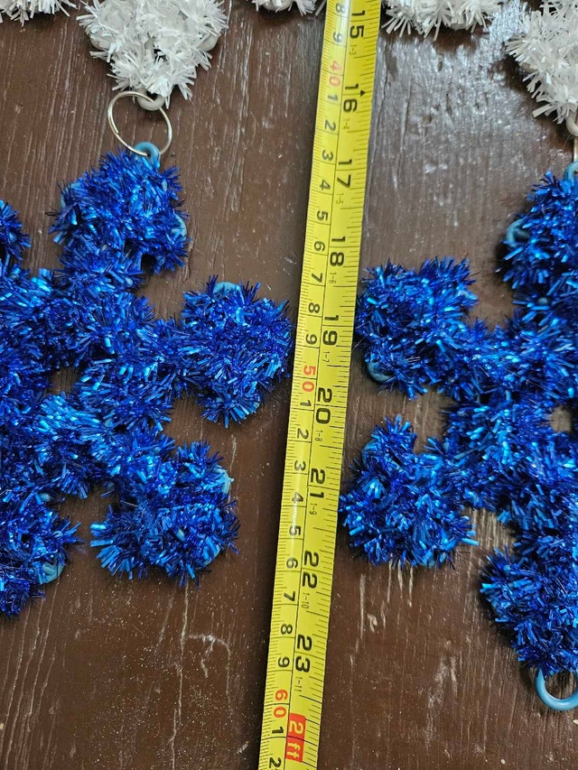 Christmas Snowflake Decorations - photo 4