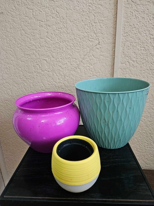 Indoor Colourful Plant Pots