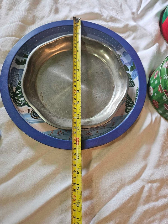 Christmas Cookie Tins & Serving Trays - 5 Pieces - photo 5