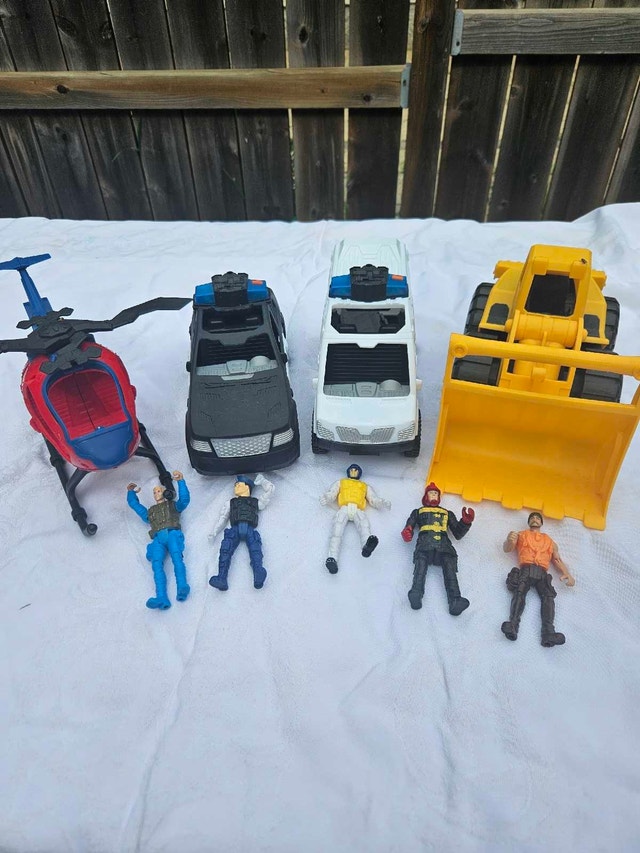 Police and Ambulance Playset
