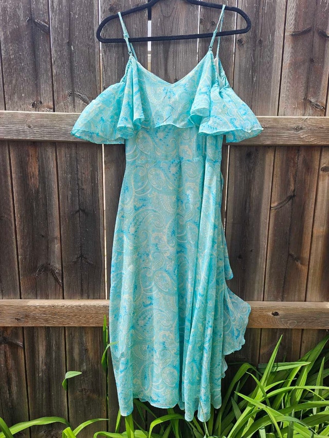 Suzy Shier Blue Summer Dress - photo 3