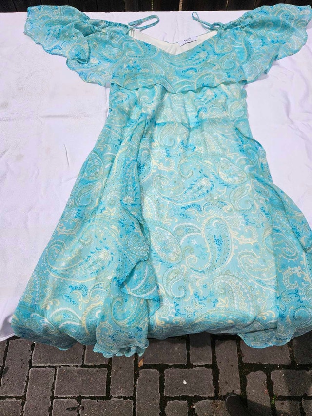 Suzy Shier Blue Summer Dress - photo 4
