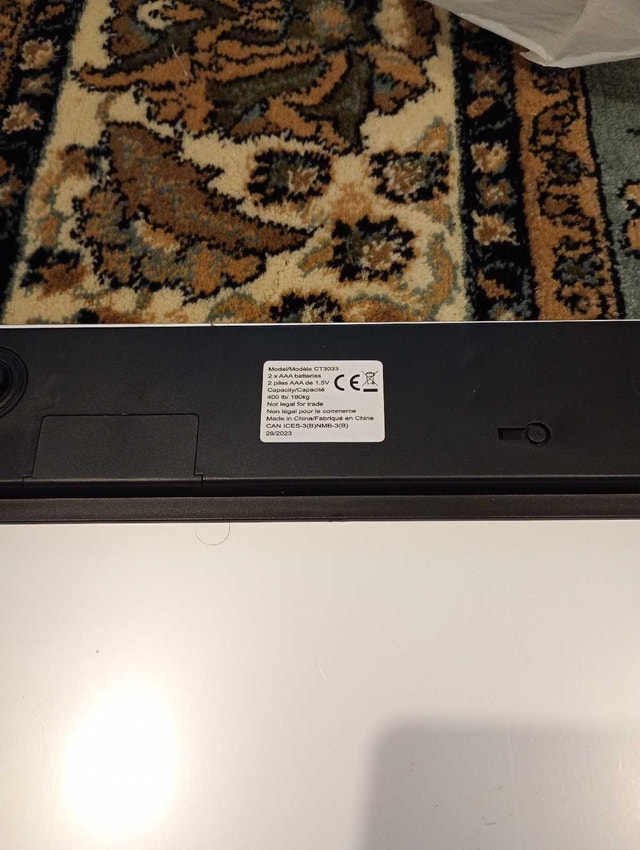 AccuWeight body weight scale - photo 5