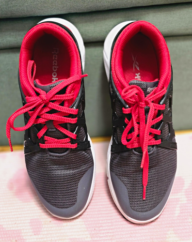 Reebok DMX Ride Men’s Gray/Black/Red Athletic Sneakers