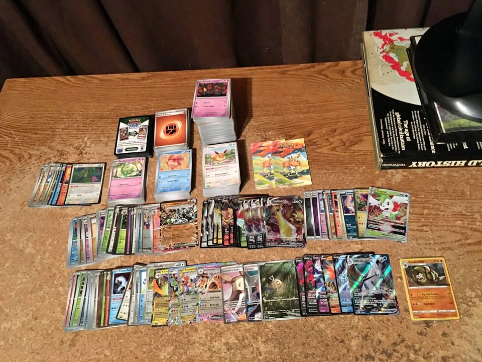 600+ Pokemon Card Lot: Surging Sparks, 151, Prismatic, Holos