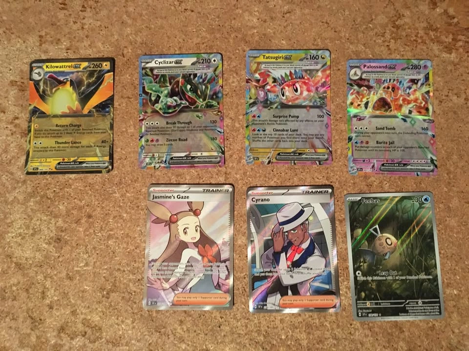 600+ Pokemon Card Lot: Surging Sparks, 151, Prismatic, Holos - photo 2