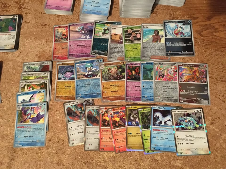 600+ Pokemon Card Lot: Surging Sparks, 151, Prismatic, Holos - photo 3