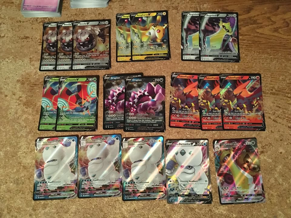 600+ Pokemon Card Lot: Surging Sparks, 151, Prismatic, Holos - photo 4