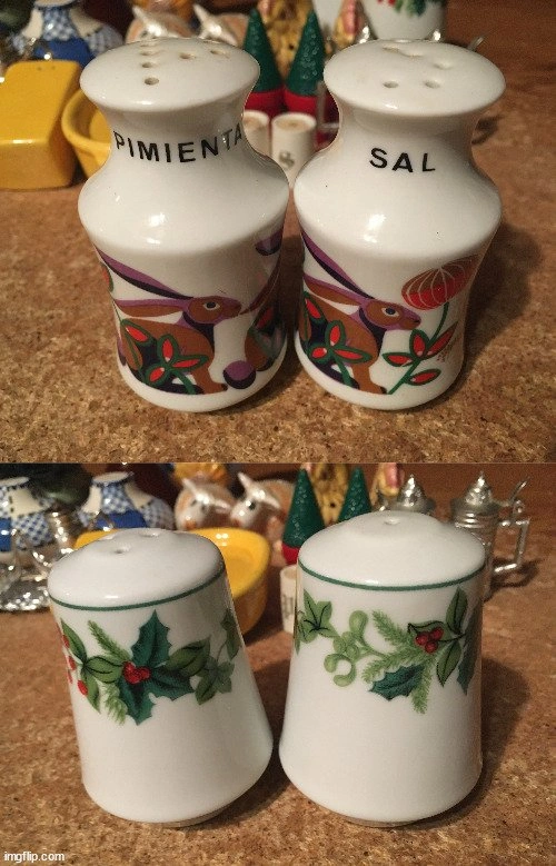 Lot of 11 Salt and Pepper Shaker Sets with Extras - photo 2