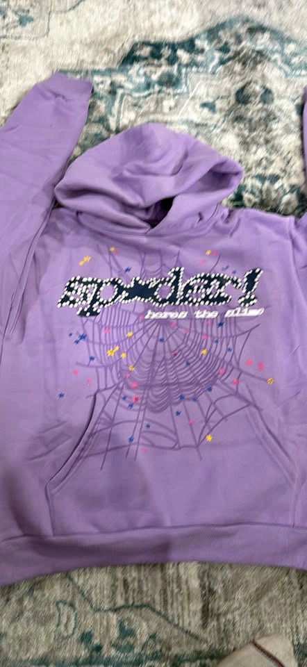 Sp5der! Purple Hoodie
