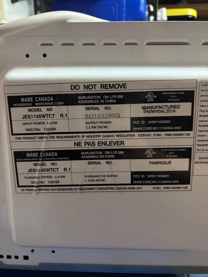 GE Microwave - photo 3