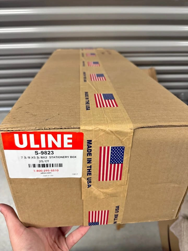 Brand new 25ct ULine Stationary Boxes