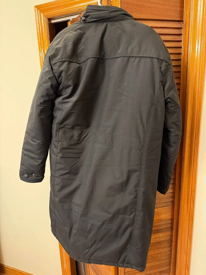 Calvin Klein Black Long Winter Jacket (XL) - photo 3