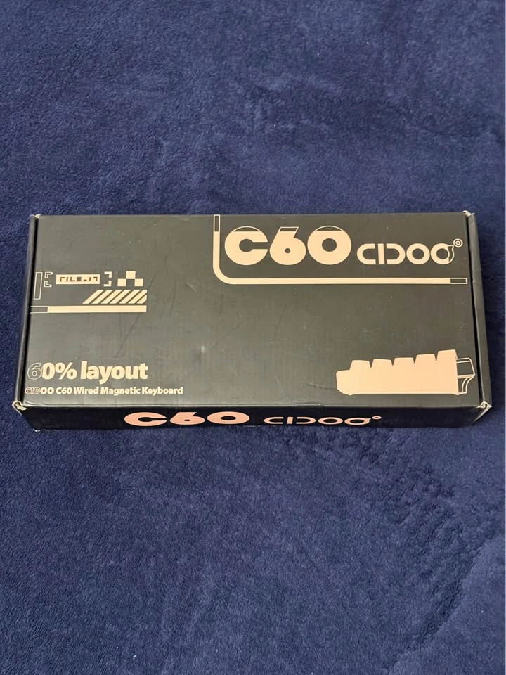 Cidoo c60 magnetic wired keyboard - photo 2