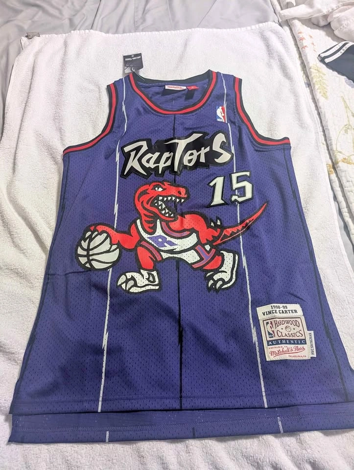 Mitchell & Ness Hardwood Classics Toronto Raptors Vince Carter J