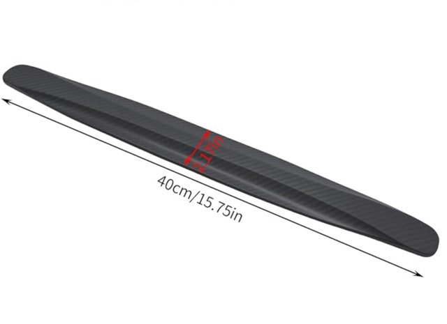 Front and Rear Bumper Protectors: 4-piece Set