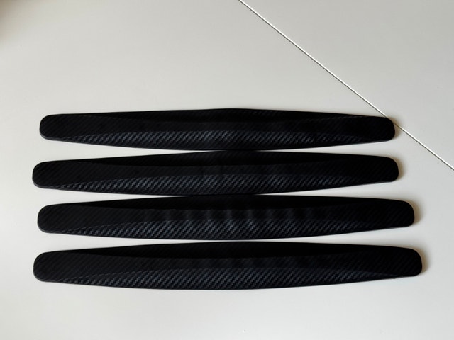 Front and Rear Bumper Protectors: 4-piece Set - photo 3