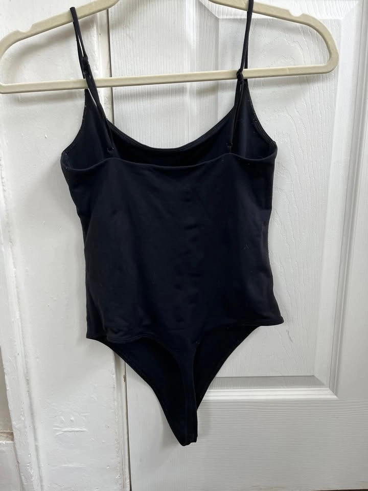 Babaton Black Thong Bodysuit - photo 2